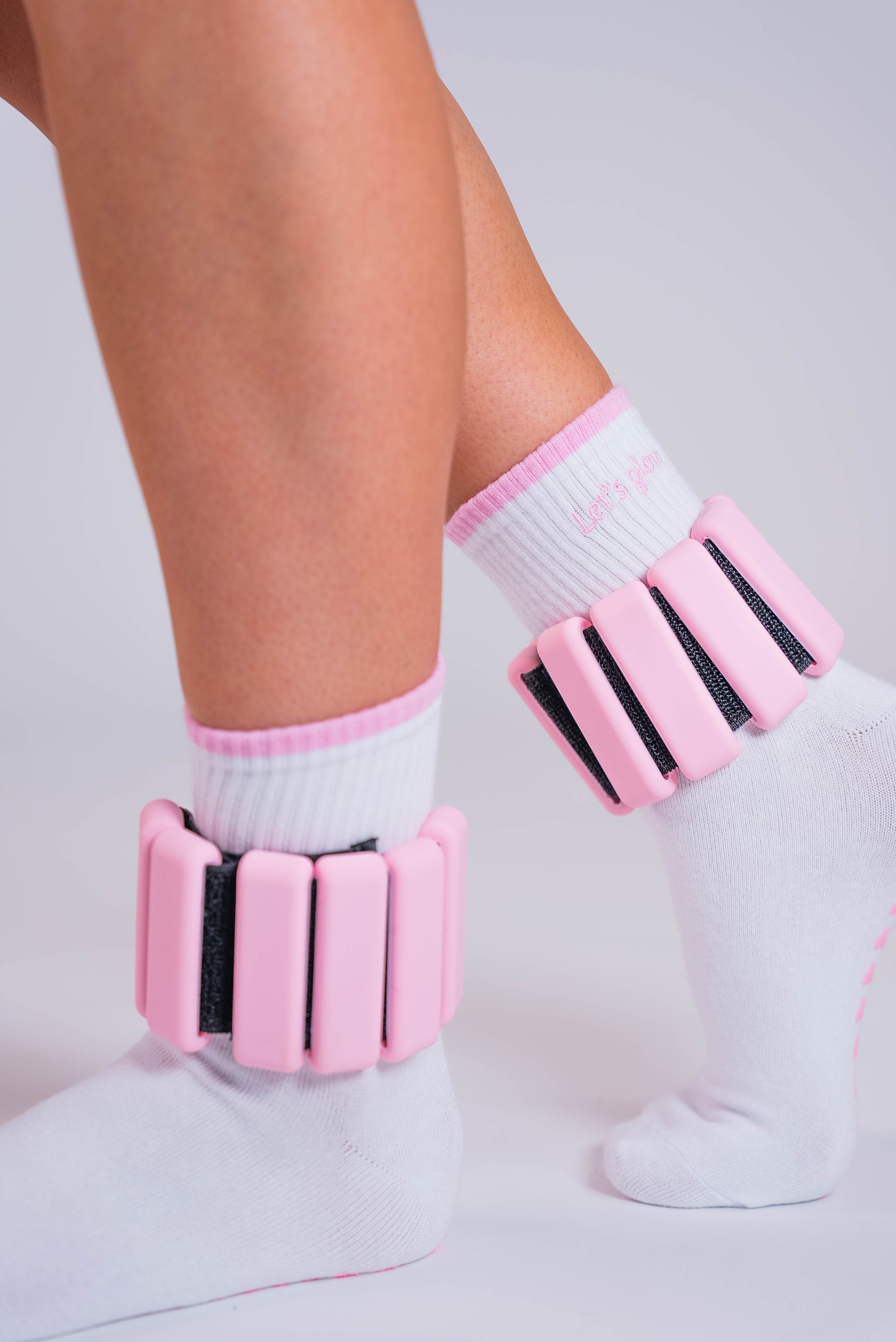 The PILO ankle weights - pink