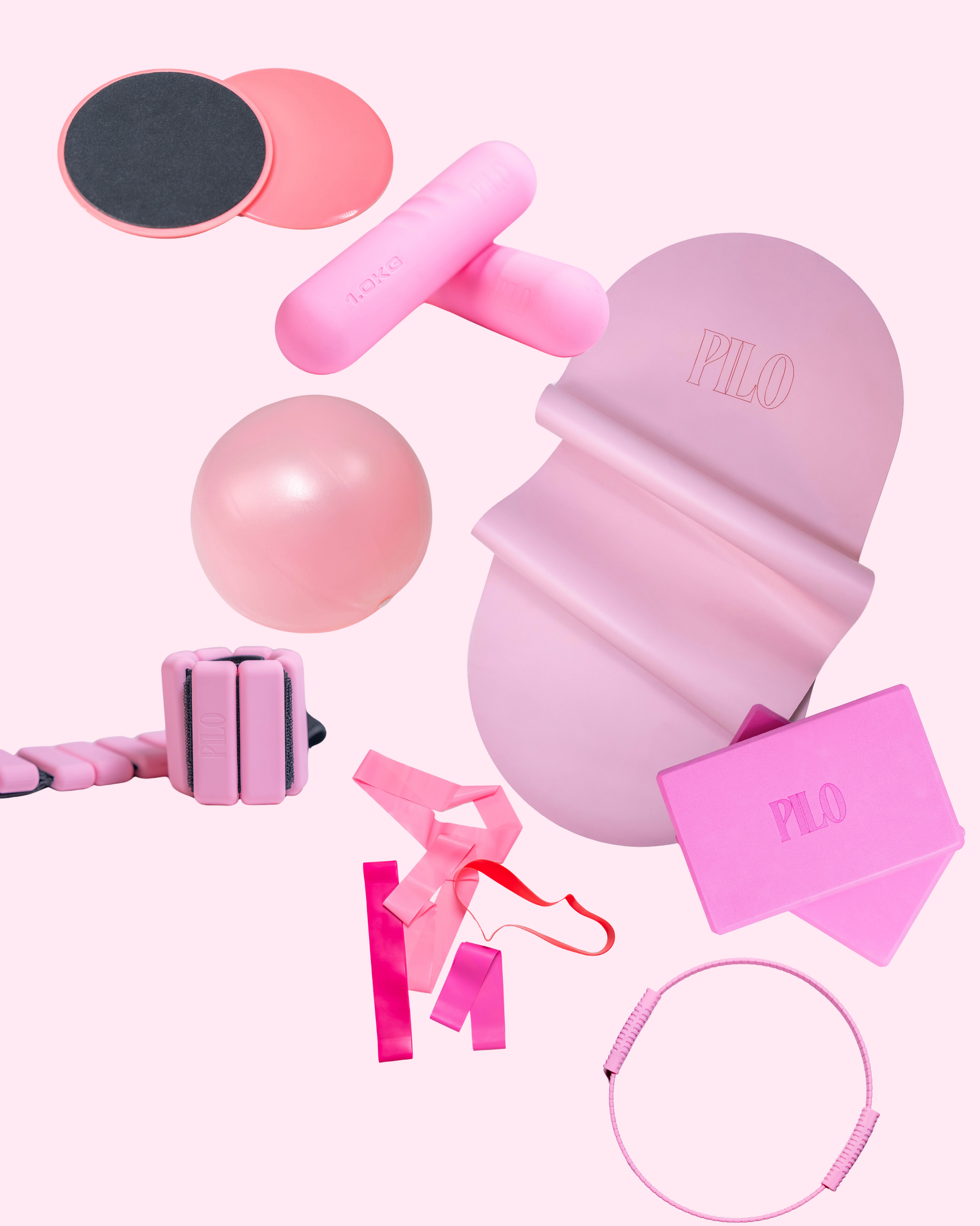 The PILO essentials complete kit - pink